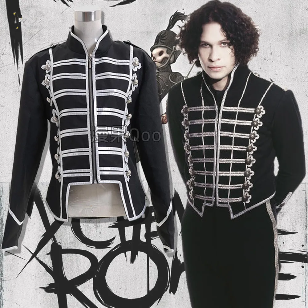 

Free Shipping Cosplay Costume My Chemical Romance Ray Toro Uniform withHalloween Christmas Anime Game