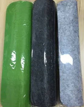 

Felt Large Mouse Pad 670*330mm Multi-function Mousepad Mouse Mat Keyboard Mat Table Mat With Pen Jack And Storage Bag