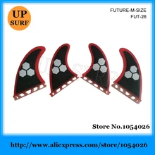Бесплатная доставка Новый дизайн SUP Surfboard Future Quad Fins в серфинге Honeycomb Fins Fiberglass Fin Quilhas Fins