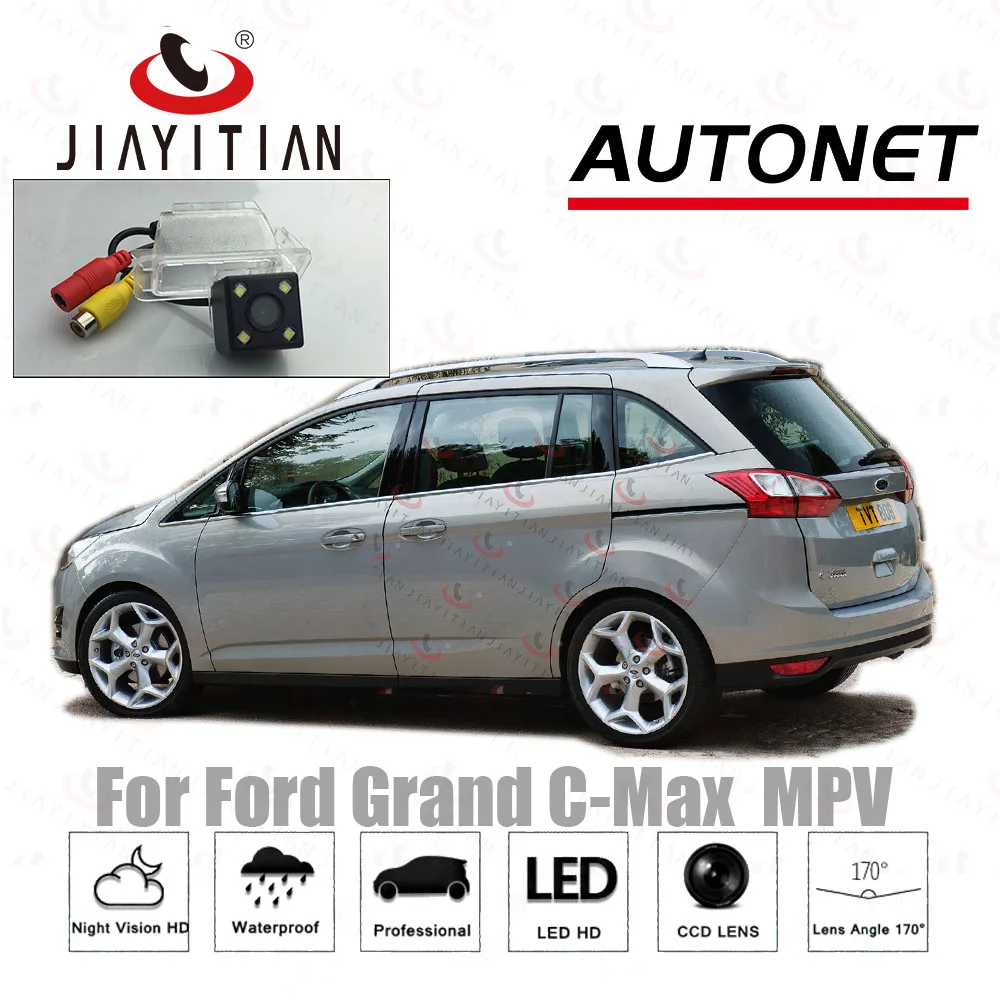 Камера заднего вида JIAYITIAN для Ford Grand C Max 2009 ~ 2017 2013 2012 2015 CCD/камера ночного