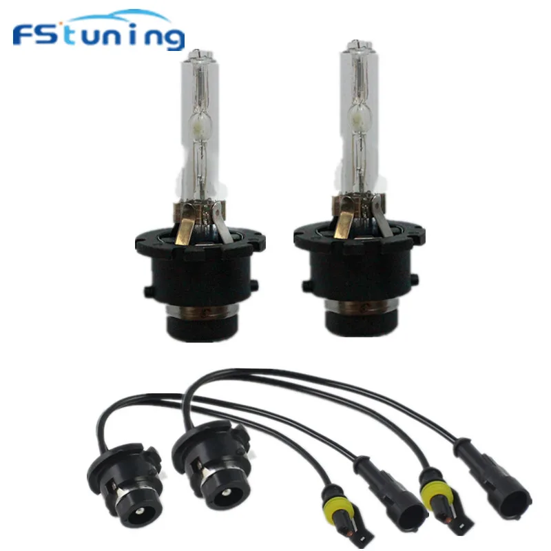 FStuning HID Xenon Bulb D2S 35W 4300K 6000K +D2S D2R D2C D4S HID xenon