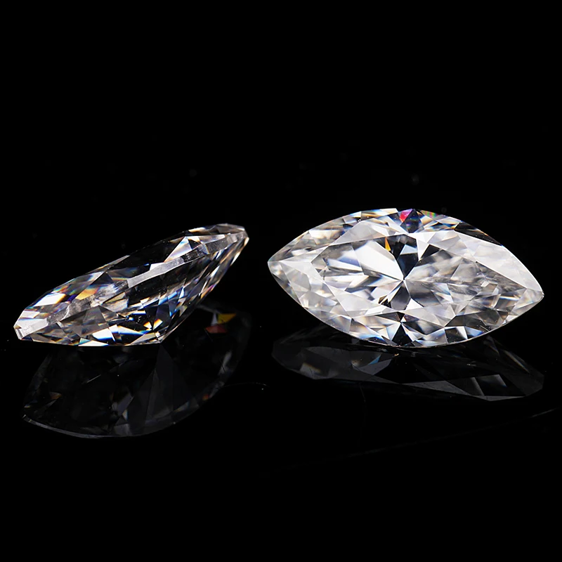 Marquise Shape Brilliant Cut 6x3mm 16x8mm DEF белый цвет VVS четкость Свободный Камень муасзант для
