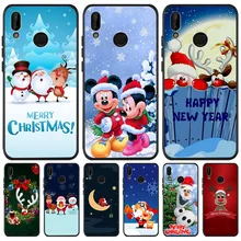 Счастливого Рождества для huawei P8 P10 P20 P30 Коврики 10 20 Honor 8 8X 8C 9 V20 10 Lite Plus Pro Чехол для телефона чехол Coque чехол-футляр