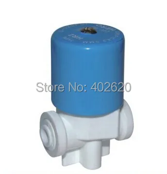 

Free shipping Plastic water dispenser 2 way solenoid valve G1/4" 12V DC for RO machine, water purifier, water dispensers