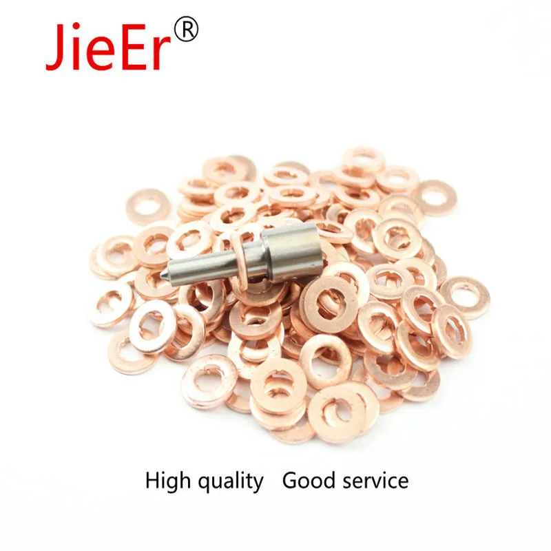 

50 pcs/ lot F00VC17504 for INJECTOR NOZZLE COPPER washer F 00V C17 504