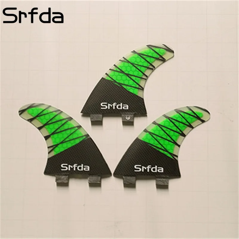 FCS-G5 Surf Fins Surfboard Keels High Quality Honeycomb Fiberglass Tail Surfboard Thrusters Rudder Quilhas Quillas Keels S