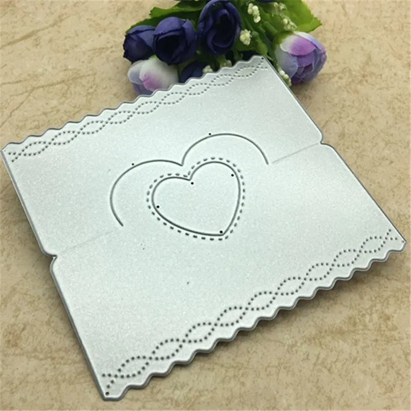 

METAL CUTTING DIES cut gift card box pack bag topper head handle Scrapbook paper craft