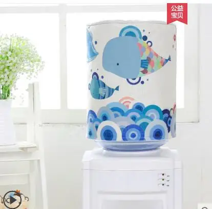 Water dispenser cover printing bucket dust cover Korean version of the pastoral modern minimalist water dispenser