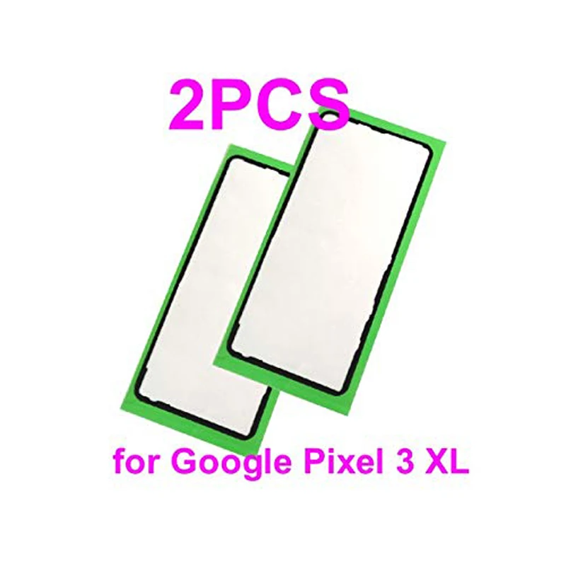 2 шт. запасная клейкая накладка на заднюю крышку аккумулятора HTC Google Pixel 3XL 3|Сумки