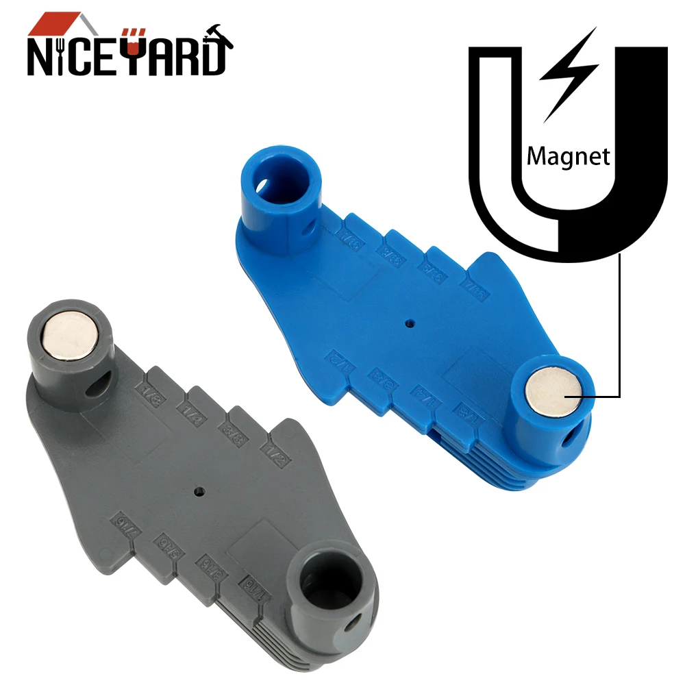 

NICEYARD Marking Center Gauge Alignment Line Center Gauge Finder Locator Fits Standard Wooden Pencils Magnet Marking Measurement
