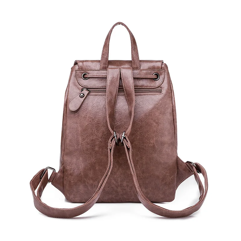 Женский рюкзак, модный школьный рюкзак в консервативном стиле из искусственной кожи, женская сумка через плечо, Mochilas, школьные сумки для девочек-подростков, Sac A Dos