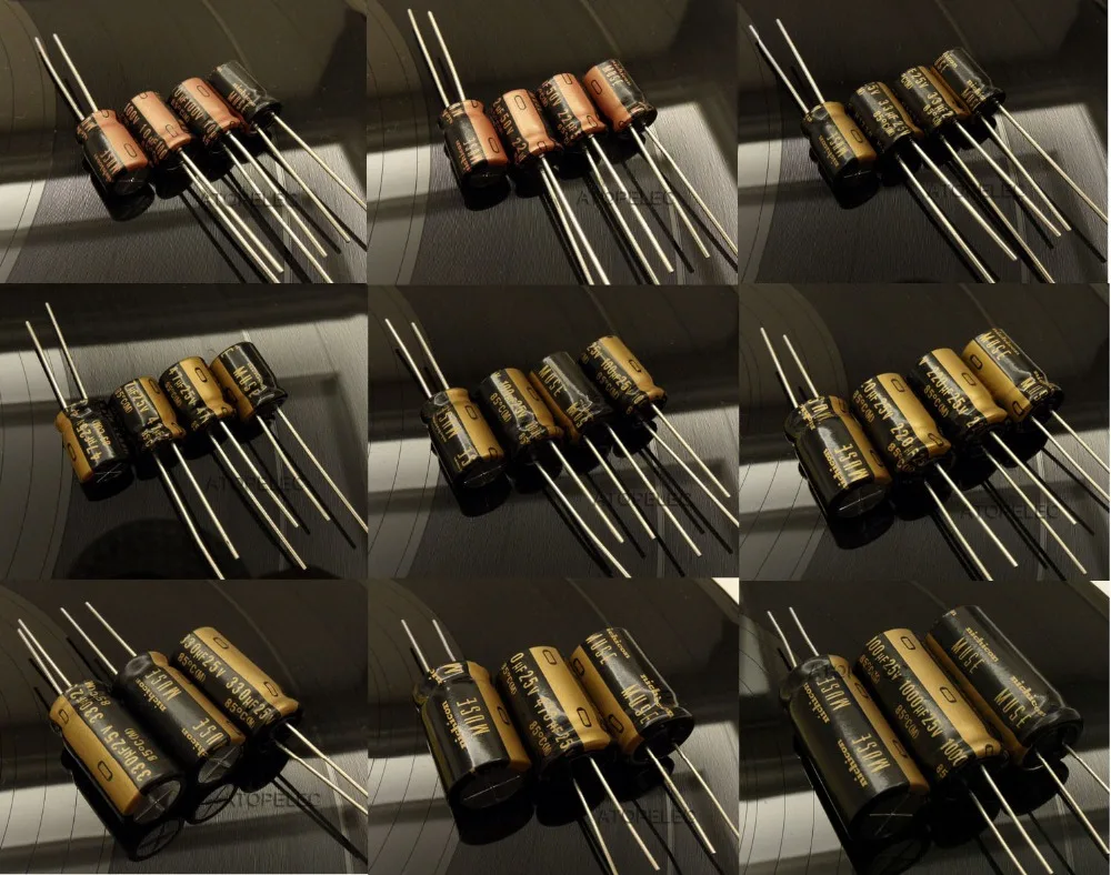 50V3.3uf Aluminum electrolytic capacitor Fever HiFi audio Capacitors