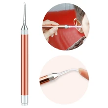 Новая мода алюминиевого сплава свет Ушная сера Палочки Электрический светящиеся уха ложка детская безопасности визуальный ушной серы чистящие средства