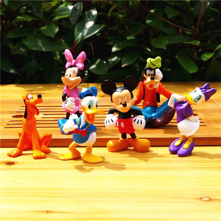 Экшн фигурки из мультфильма Минни Дональд Дак|figure toy|model toyaction figure toys |