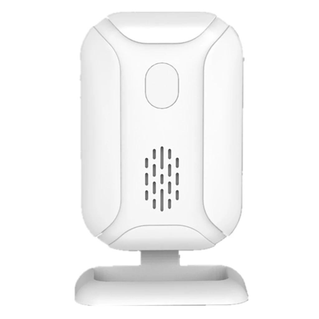 Automatic Door Bell Wireless Alert Security Commercial Office Welcome Chime 1 Infrared+2 Receiver 