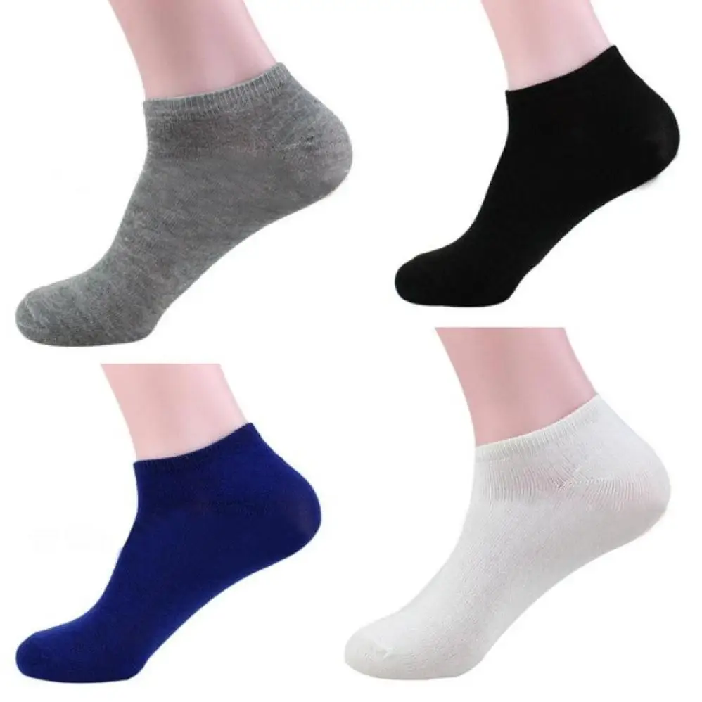 High quality 1Pair Elastic Socks Cotton Ship Boat Ankle Invisible Short ...