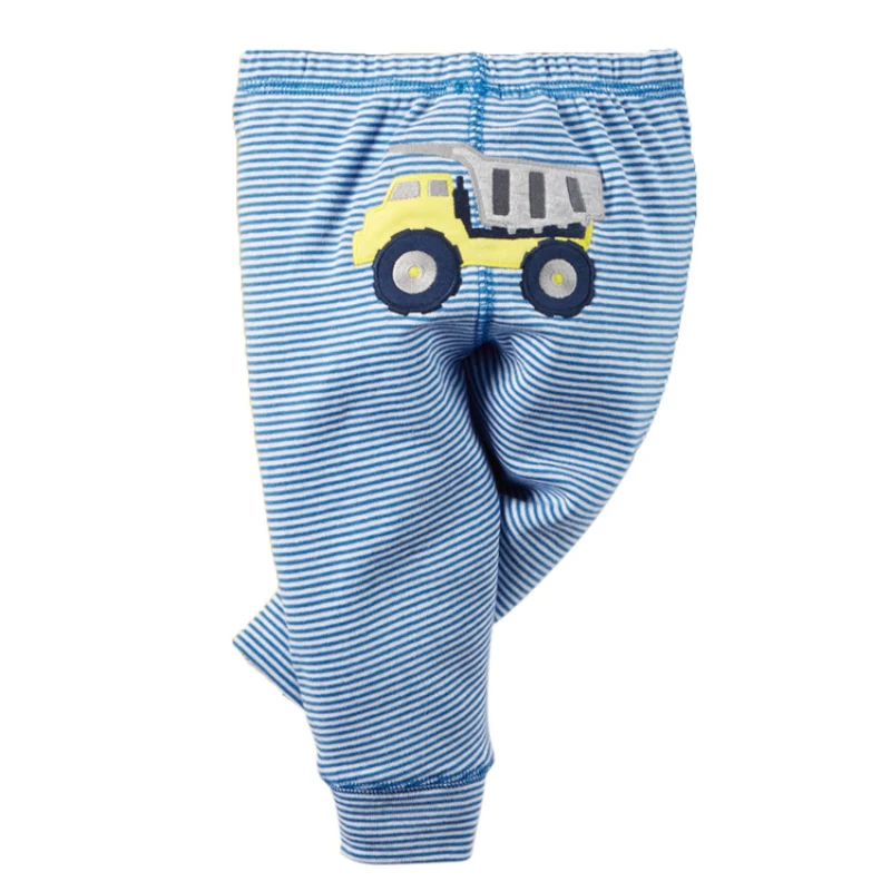 cartoon baby pants soft cotton elastic waistband (28)