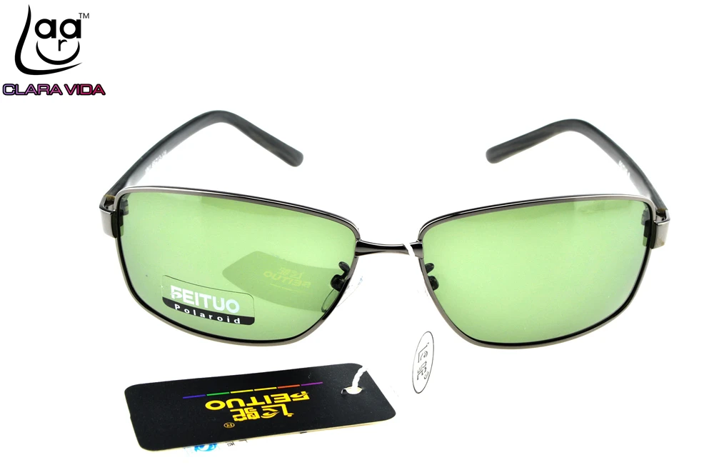 Бренд Clara vida сплава al-mg Спорт Поляризованные Солнцезащитные очки для женщин мужские UV400 Polaroid Экстремальные виды спорта вождения Открытый