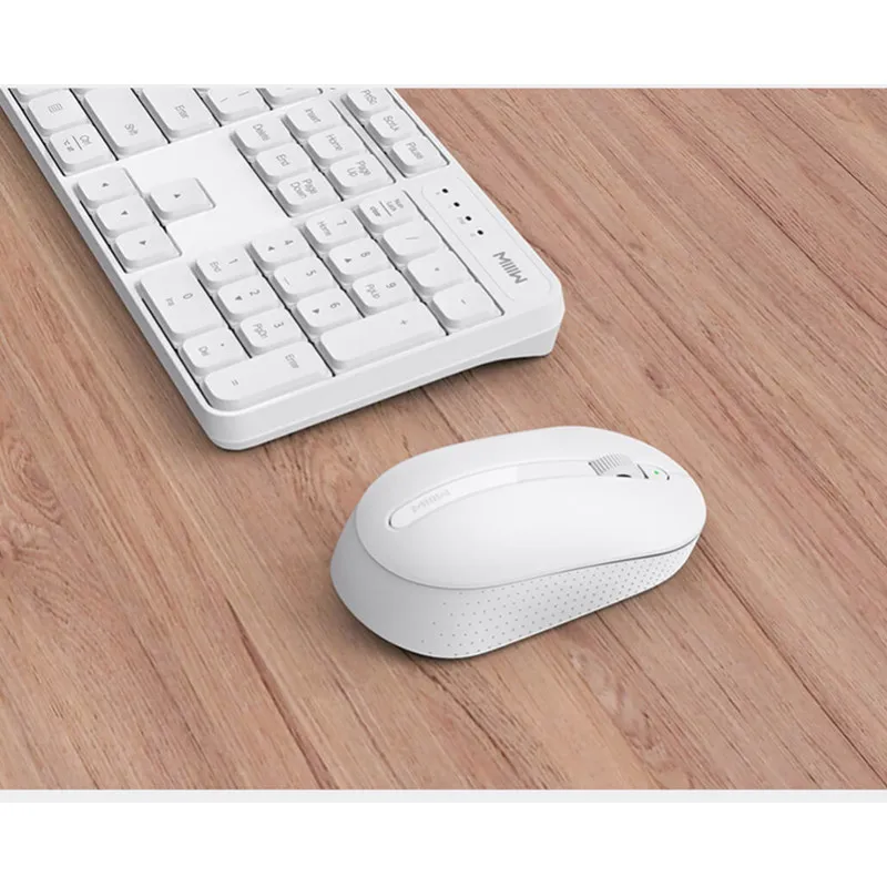 Оригинальный Xiaomi Miiiw беспроводная офисная мышь клавиатура набор RF 2 4G 1000