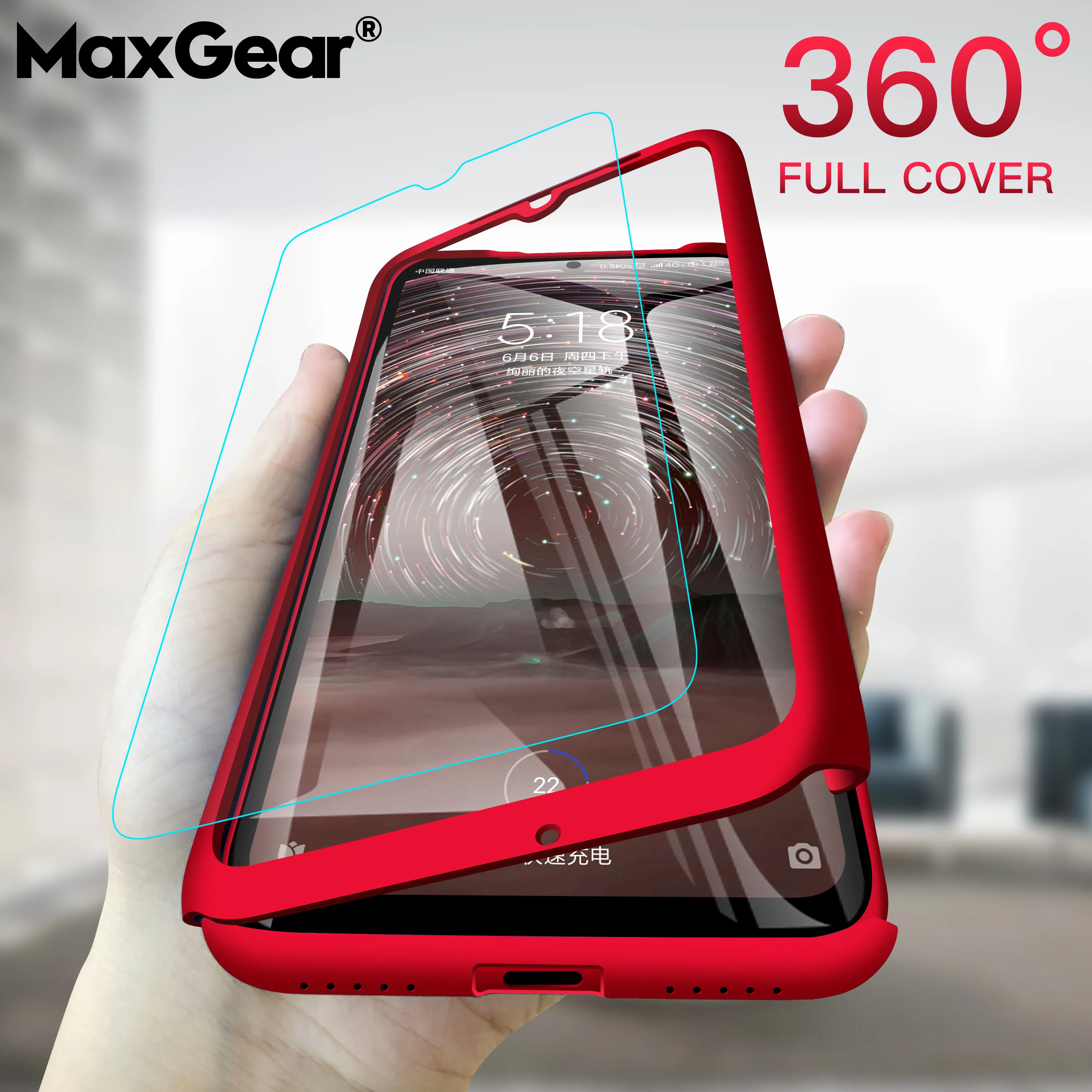 360 полный защитный чехол для телефона Xiaomi Mi 8 9 SE Mi9 Mi8 Max 3 Redmi K20 GO Note 7 тонкий противоударный чехол из закаленного стекла