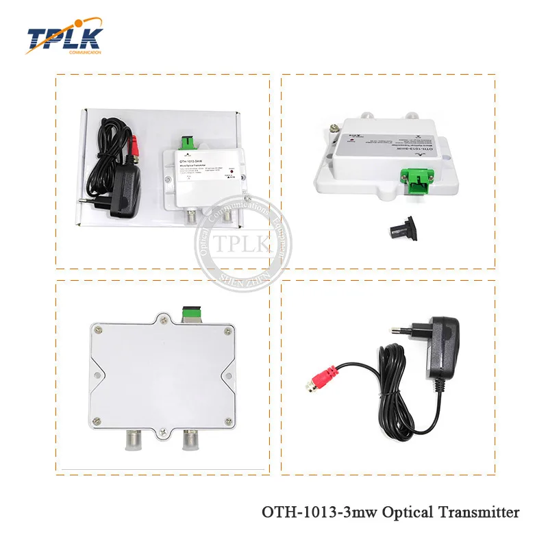 1 шт. высокое качество мини микро оптический передатчик OTH-1013-3mW/OTH-1013-10mW медиаконвертер FTTH 12 В DC 1310nm CATV