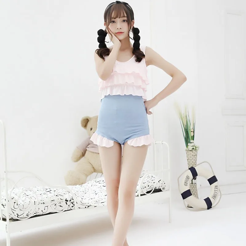 Coshome Kobayashi San Chi No Maid Dragon Maid Kanna Kamui Swimsuits Cosplay Bikini Costumes Women Girls Beach Swimwears Uniforms (1)