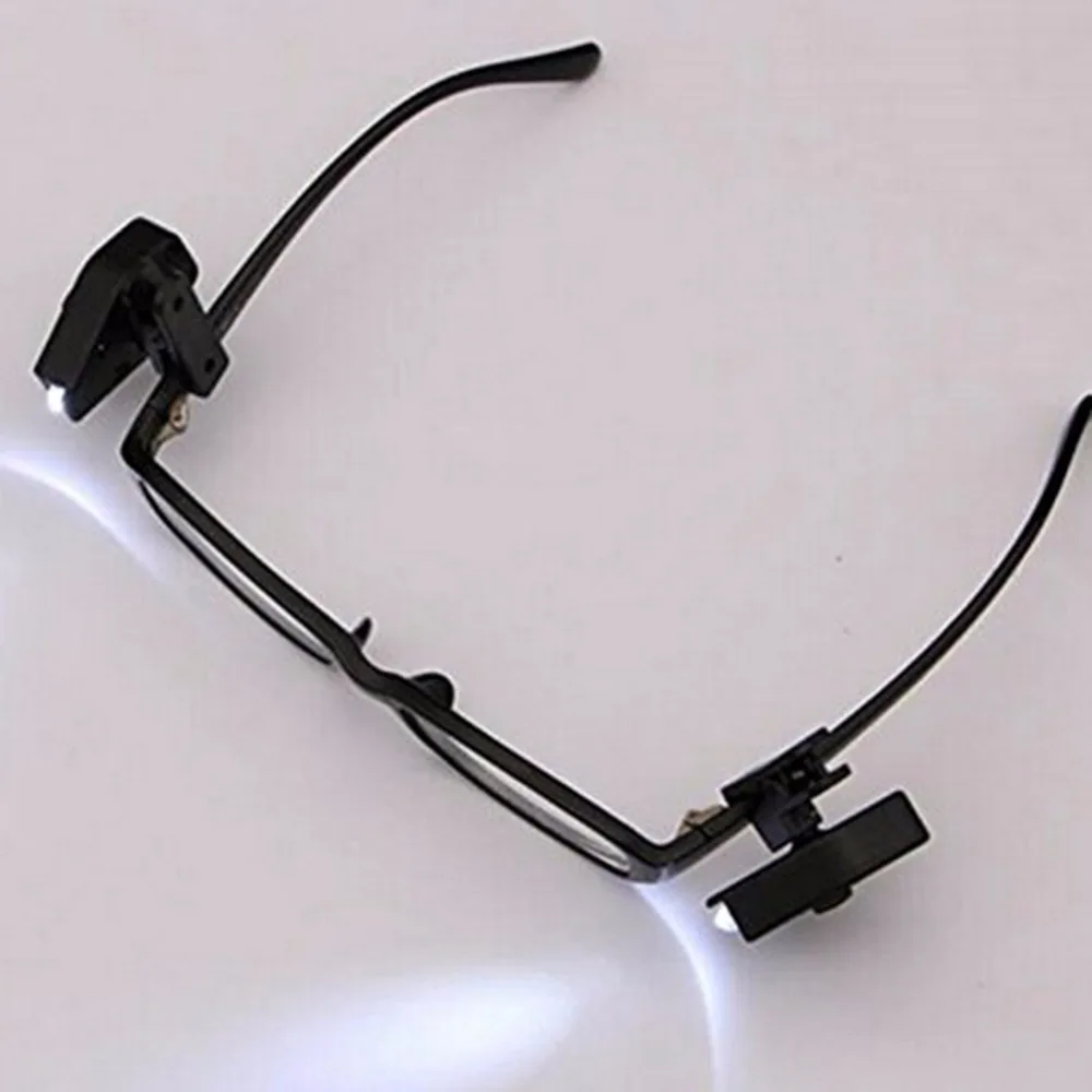 Linkax Multi Strength Eyeglass LED Reading Glasses Headlamp Spectacle