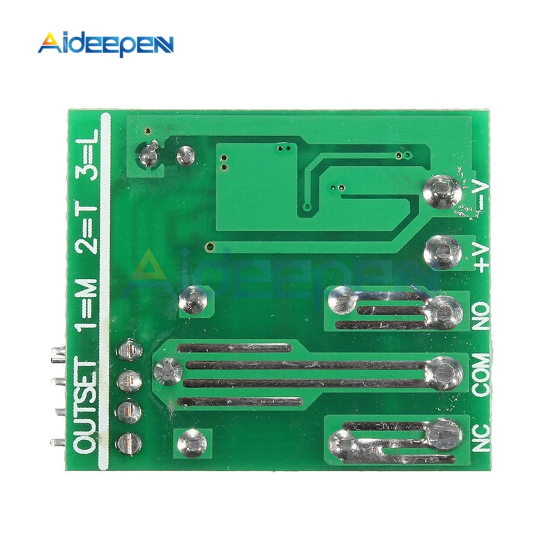 DC 12V 10A 1 канал 315 MHz/433 MHz беспроводное реле RF пульт дистанционного управления приемник управления Лер плата для Arduino MCU