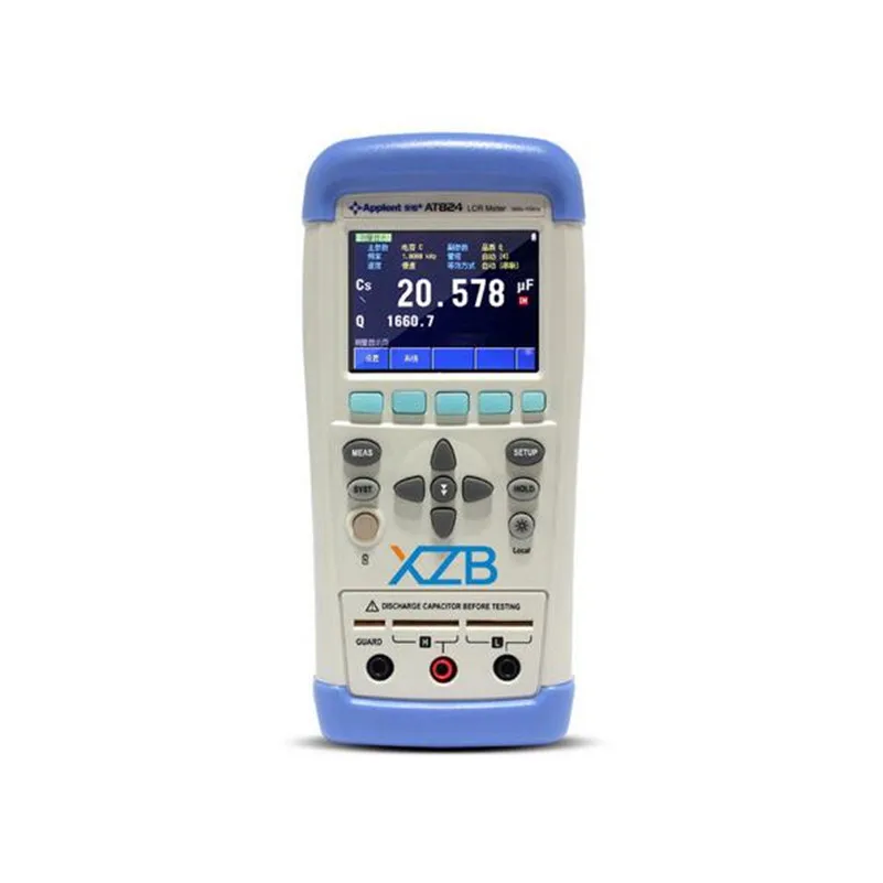 AT-824 Цифровой LCR метр автоматический или ручной модель AT824 точность 0.2