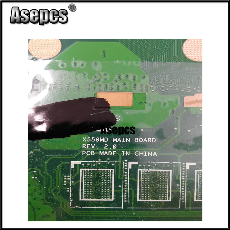 Asepcs N3540 Процессор X550MJ GT820M 2GB системная плата X550MD REV 2,0 для ASUS X550M X552M Y582M X550MD X550MJ материнская плата тесты Ok