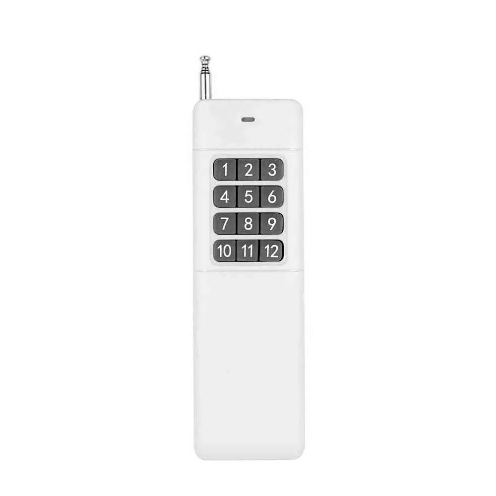 

3000M Long Range 12 CH 12CH RF Wireless Remote Control Transmitter,315/433 MHZ