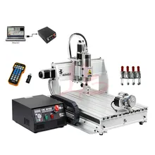 4 оси CNC 6040 Z-S80 гравер с роторной осью и 1,5 кВт шпиндель, четыре оси cnc6040 для 3d ЧПУ