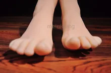 Top Quality Online Sale Super Real Sock Display Feet ,Solid Silicone Female Feet,Female mannequin,foot fetish toys