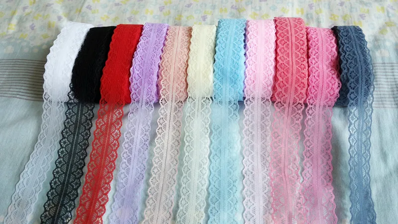 New-Free-shipping-10-yards-of-beautiful-lace-ribbon-2-8-cm-wide-DIY-Clothing-Accessories