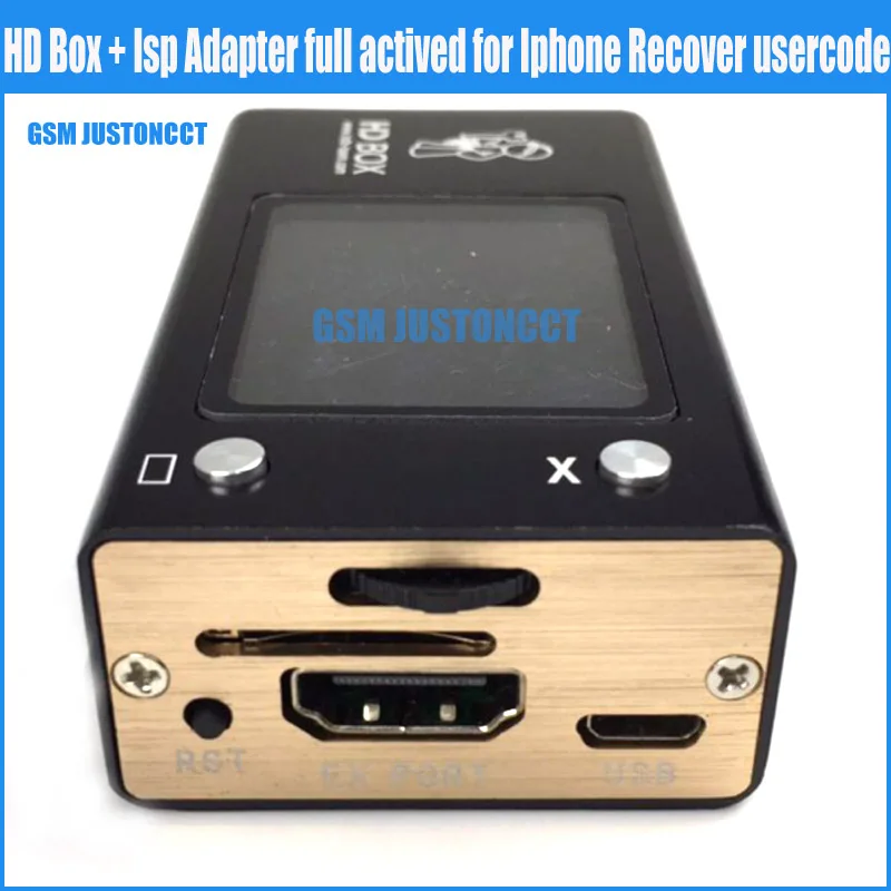 Ip boxV2 Ip Box 3HD коробка с Isp адаптером полная активированная для Iphone восстановление кода пользователя dhl