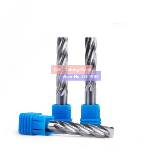 1PCS 2.0mm-16.0mm HRC50 Straight Shank Spiral Tungsten Carbide Reamer,Milling Cutter(2mm/4mm/6mm/8mm/10mm/12mm/14mm/16mm)