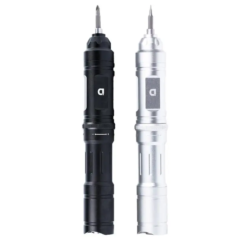 

High-end Electric Screwdriver 3.7V Aluminum Alloy Smart Precision Cordless Screwdriver Set with Adapters Charger Repaire Tools