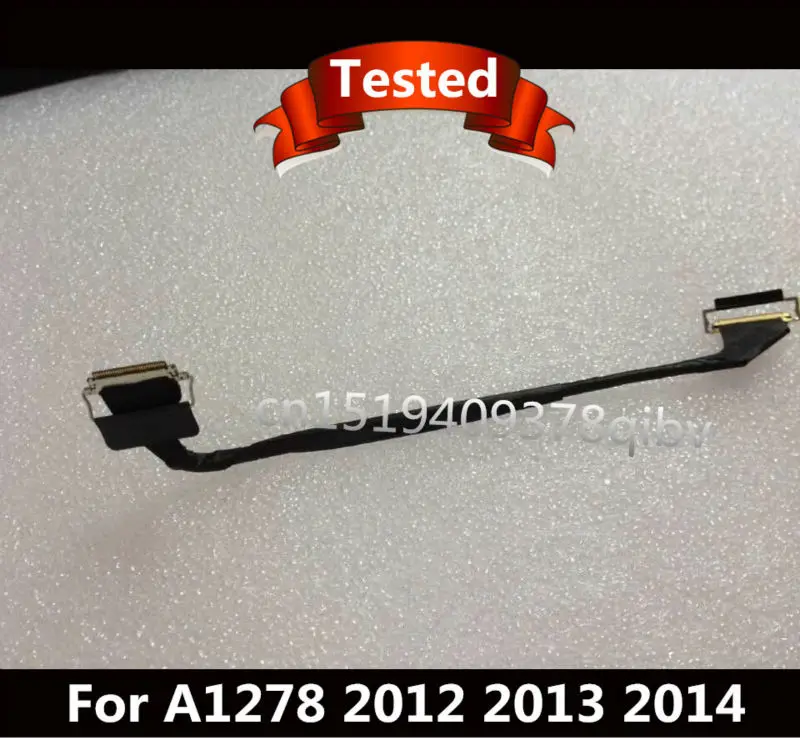 

Tested 13" Laptop LED LCD Display Screen Flex Ribbon Cable Screen Cable For MacBook Pro 13" 2012 A1278 MD101 MD102 2012