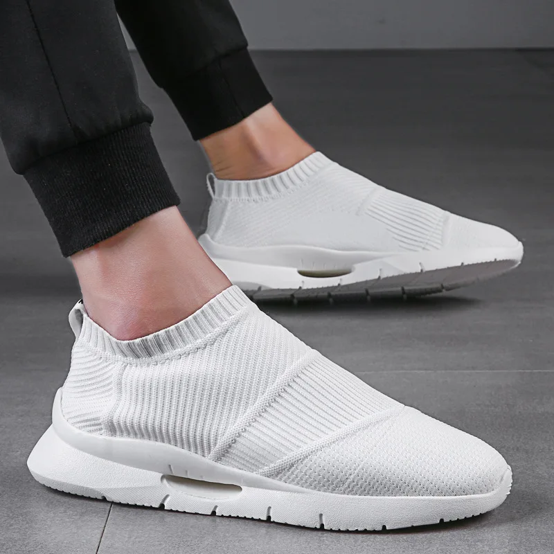 

Spring and autumn new fashion mesh shoes youth wild breathable casual men's shoes Sweat-Absorbant Slip-On