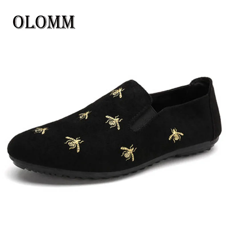 

Spring And Autumn Men's Casual Shoes Fashion Cow Suede Men's Shoes 2019 New Breathable Men's Flat Shoes Brand Wedding Shoes