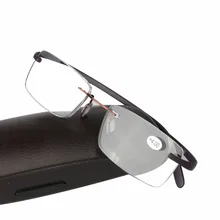 Новые Суперэластичные tr90 защитный чехол для мобильного телефона Свет унисекс очки для чтения без оправы мужские и женские пресбиопические очки de leitura