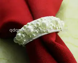 Aliexpress продается бисером свадебные кольца для салфеток