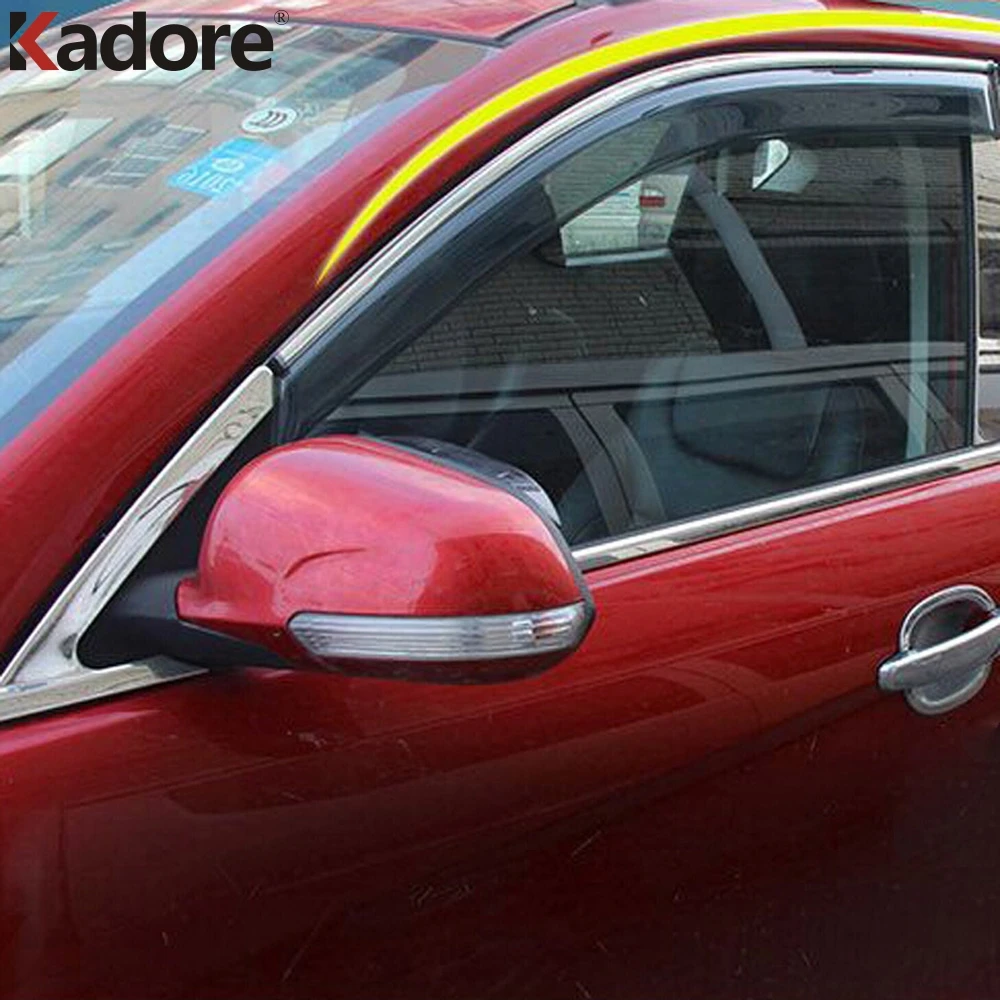 For Nissan Qashqai J11 2014-2018 Second Generation Plastic Window Wind Deflector Visor Rain Sun Protector Guards Vent 4PCS For Nissan Qashqai J11 2014-2018 Second Generation Plastic Window Wind Deflector Visor Rain Sun Protector Guards Vent 4PCS