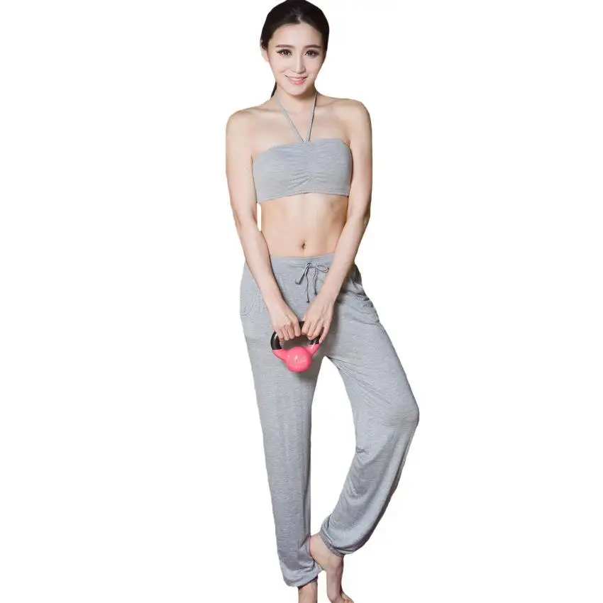 

New Style Female Modal Sleep Bottoms Casual Gym Sport Pants Solid Color Home Wear Trousers Lady Running Leggings Size M-XXL