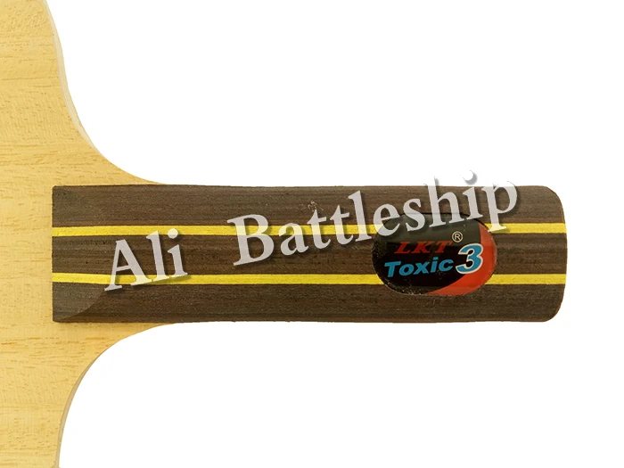 الأصلي LKT Toxic3 سامة 3 فرم نوع تنس طاولة شفرة مستقيم ST مقبض