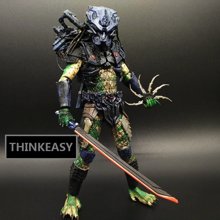 Aliens vs Predator AVP Ganso Lone wol Joint can move doll movie Person Model Decoration figure Toys gift computer table decorate