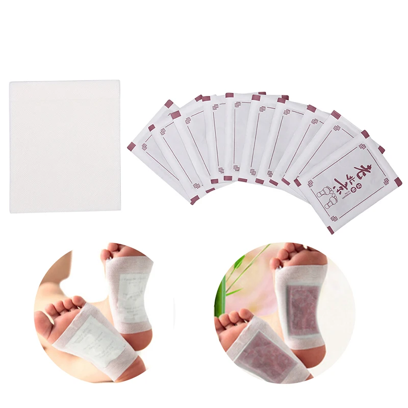 10PCS Detox Foot Patch Detoxify Toxins Adhesive Keeping Health Slimming Cleansing Herbal Adhesive Chinese sleeping