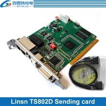Linsn – carte d'envoi pour grand écran couleur, système de contrôle TS802D