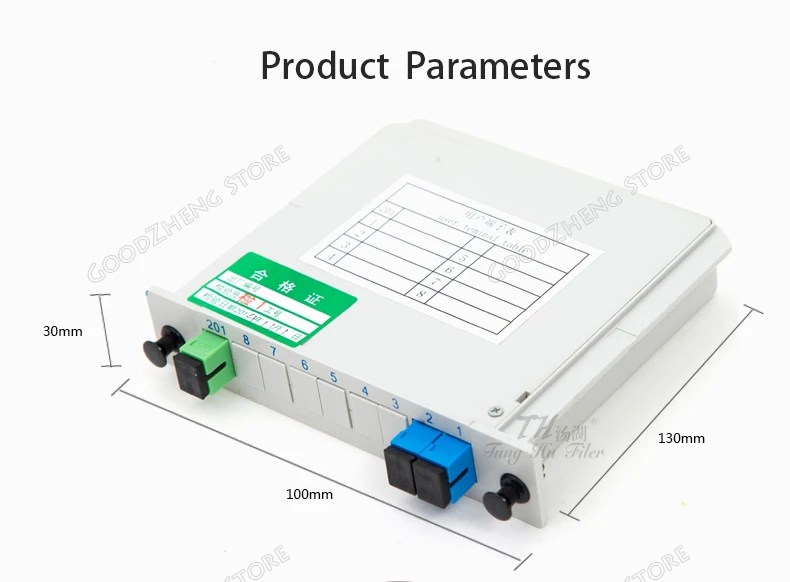 imbaprice network cable tester SC/UPC 1*2 Module PLC Fiber Optical Splitter SC/FC/ST/LC Connector PLC Splitter SC/UPC cable tester tracer