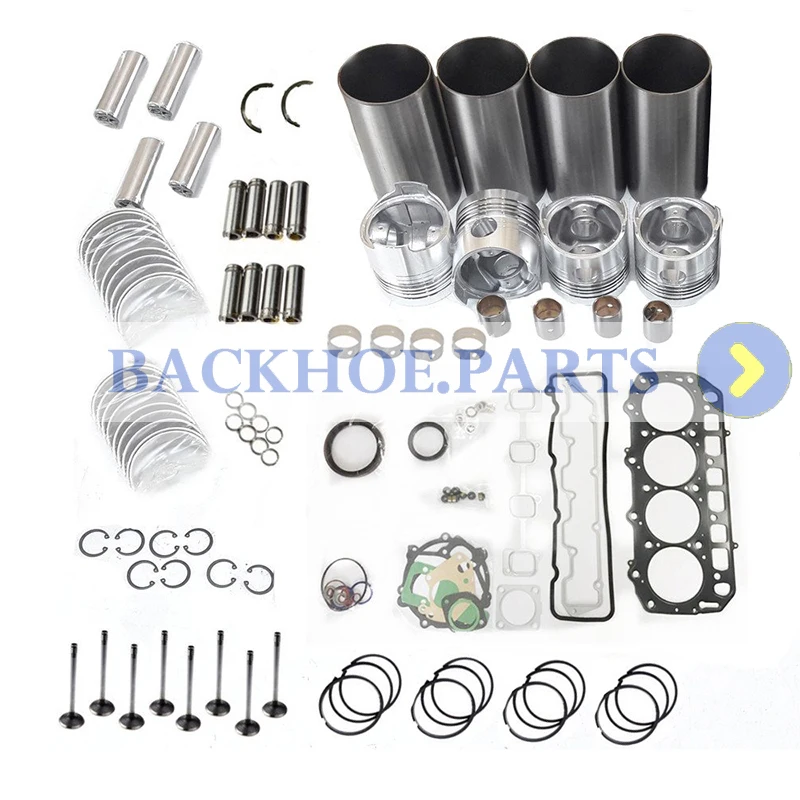 

H20 Engine Overhaul Rebuild Kit For Nissan TCM CAT Gasoline LPG Forklift Truck